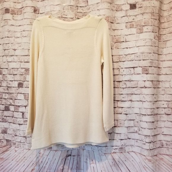 DANA BUCHMAN BNWT Cable Long Sleeve Sweater SMALL - Picture 6 of 8